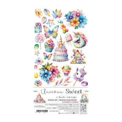 Unicorn Sweet Recortable 15,75x 30,5 cm  - Craft O´Clock
