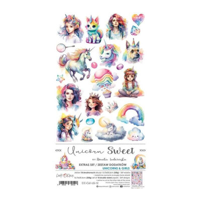 Unicorn Sweet Recortable 15,75 x 30,5  cm  - Craft O´Clock