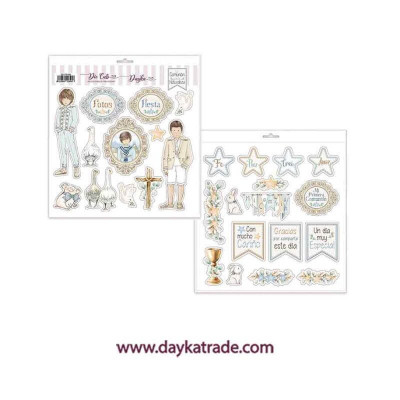 En comunión con la naturaleza Die cuts niño  - Dayka