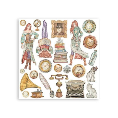 Lady Vagabond Lifestyle 30x30 cm - Stamperia