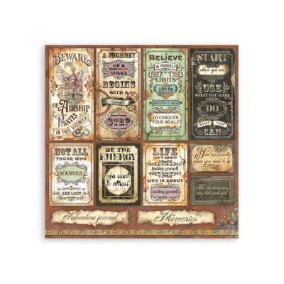 Lady Vagabond Lifestyle 30x30 cm - Stamperia