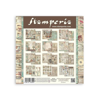 Brocante Antiques 30x30 cm  - Stamperia