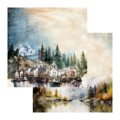 Whispers of the Mountains  20x20 cm- Alchemy of Art