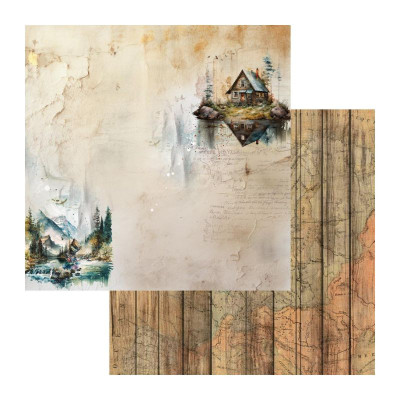 Whispers of the Mountains  20x20 cm- Alchemy of Art