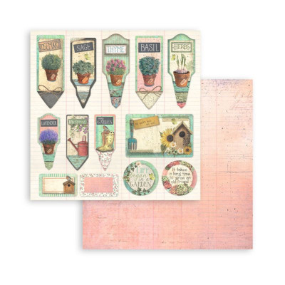 Garden 8x8  Stamperia