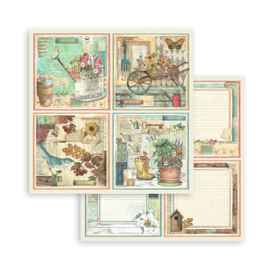 Garden 8x8  Stamperia