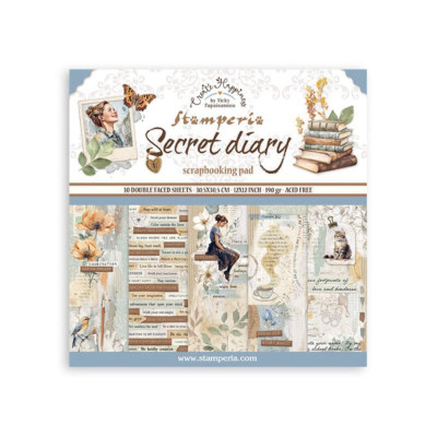 Secret Diary 30x30 Stamperia