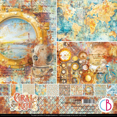 Coral Reef Basicos 12x12 - Ciao Bella
