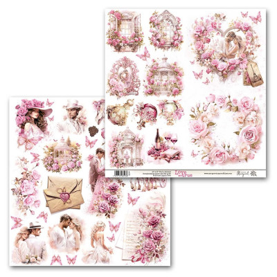 Love Me True  30x30 cm - Paper Design Margaret