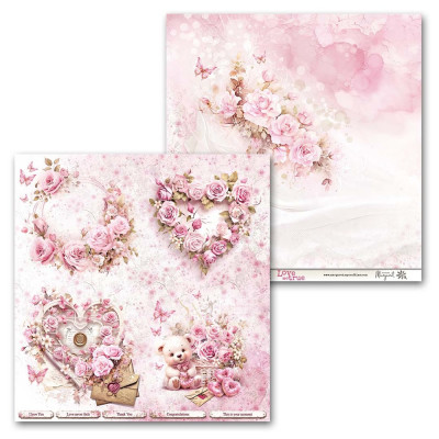 Love Me True  30x30 cm - Paper Design Margaret