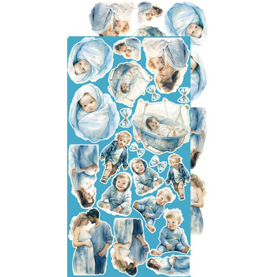 Boy & Toy Niño Recortables 30x15 cm - Craft O´Clock