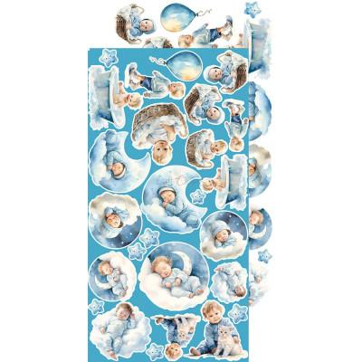 Boy & Toy Niño Recortables 30x15 cm - Craft O´Clock