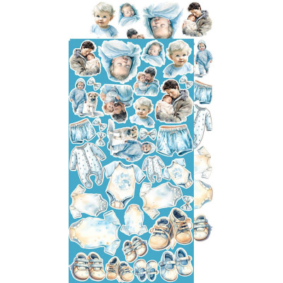 Boy & Toy Niño Recortables 30x15 cm - Craft O´Clock