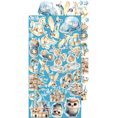 Boy & Toy Niño Recortables 30x15 cm - Craft O´Clock