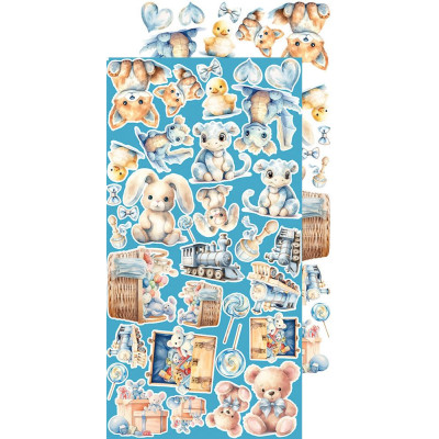 Boy & Toy Niño Recortables 30x15 cm - Craft O´Clock