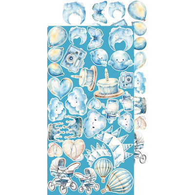 Boy & Toy Niño Recortables 30x15 cm - Craft O´Clock