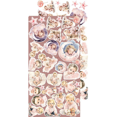 Girl & Curl Niña Recortables 30x15 cm - Craft O´Clock