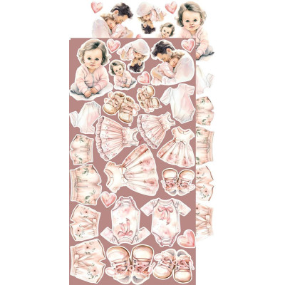 Girl & Curl Niña Recortables 30x15 cm - Craft O´Clock