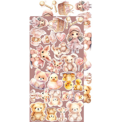 Girl & Curl Niña Recortables 30x15 cm - Craft O´Clock