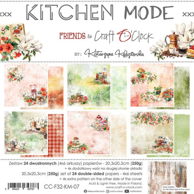 Kitchen Mode 20X20 cm - Craft O´Clock