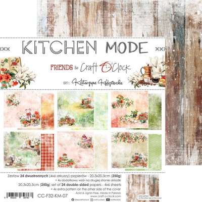 Kitchen Mode 20X20 cm - Craft O´Clock
