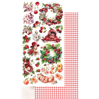 My Little Baby Fruit  Recortables 30x15 cm - Alchemy of Art