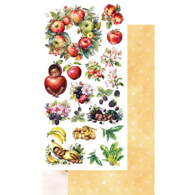 My Little Baby Fruit  Recortables 30x15 cm - Alchemy of Art