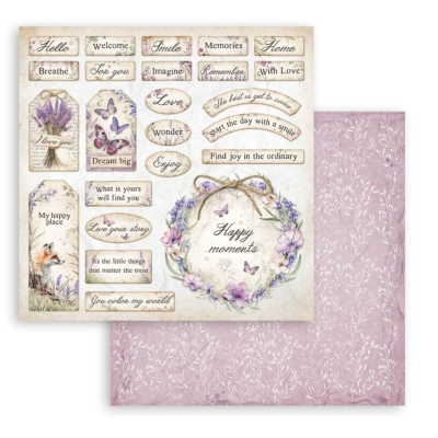 Lavender 30x30 - Stamperia