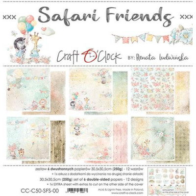 Safari Friends 30x30 - Craft O´Clock
