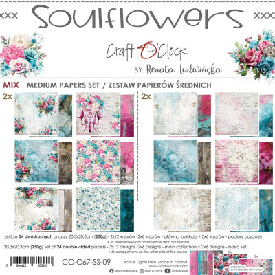 SoulFlowers  20x20 - Craft O´Clock