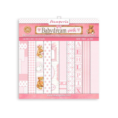 copia de Babydream Pink 30x30 cm - Stamperia