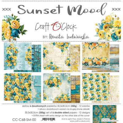 Sunset Mood 30x30 - Craft O´Clock