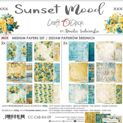 Sunset Mood  20x20 - Craft O´Clock