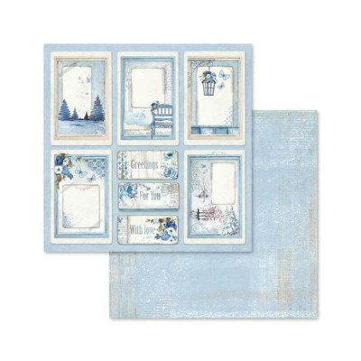 Blue Land 30x30 cm - Stamperia