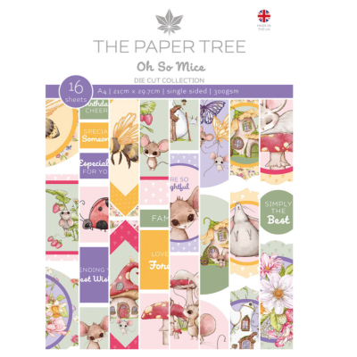 Oh So Mice A4 - Die cut collection - The Paper Tree