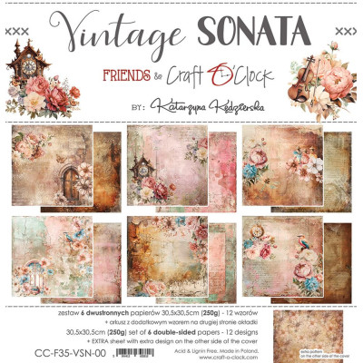 Vintage Sonata 30x30 - Craft O´Clock