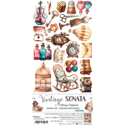Vintage Sonata Recortables 15 x30 - Craft O´Clock