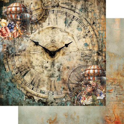 Steampunt Time   30x30 cm - Alchemy of Art
