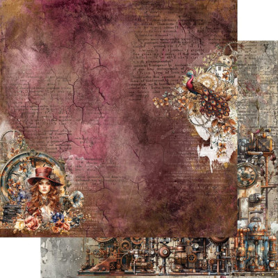 Steampunt Time   30x30 cm - Alchemy of Art