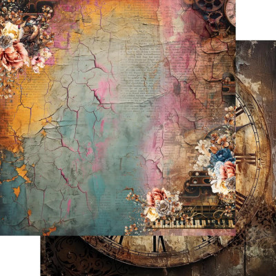 Steampunt Time   30x30 cm - Alchemy of Art