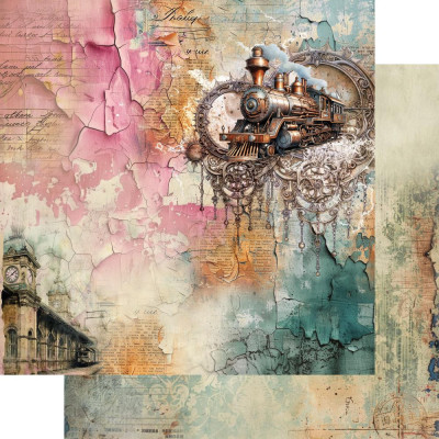 Steampunt Time   30x30 cm - Alchemy of Art