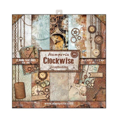 Clockwise 30x30 cm - Stamperia