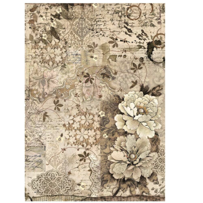 Old Lace Papel de Arroz A4- Stamperia