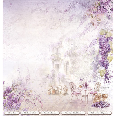 Violet Whisper 30x30 cm - Paper Design Margaret