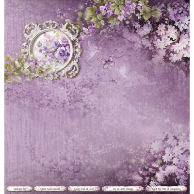 Violet Whisper 30x30 cm - Paper Design Margaret