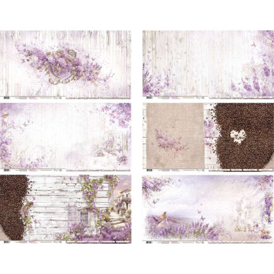 Violet Whisper 30x30 cm - Paper Design Margaret