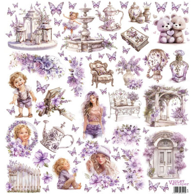 Violet Whisper 30x30 cm - Paper Design Margaret