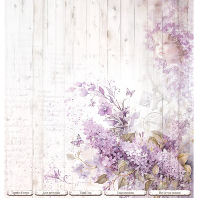 Violet Whisper 30x30 cm - Paper Design Margaret