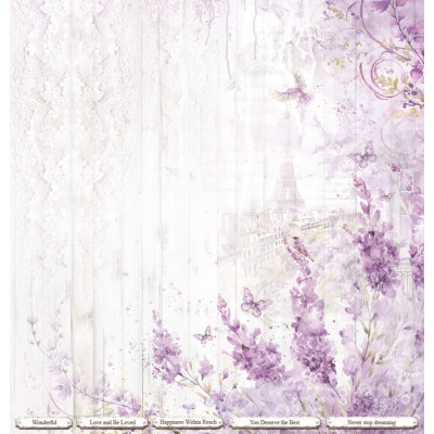 Violet Whisper 30x30 cm - Paper Design Margaret