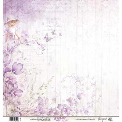 Violet Whisper 30x30 cm - Paper Design Margaret